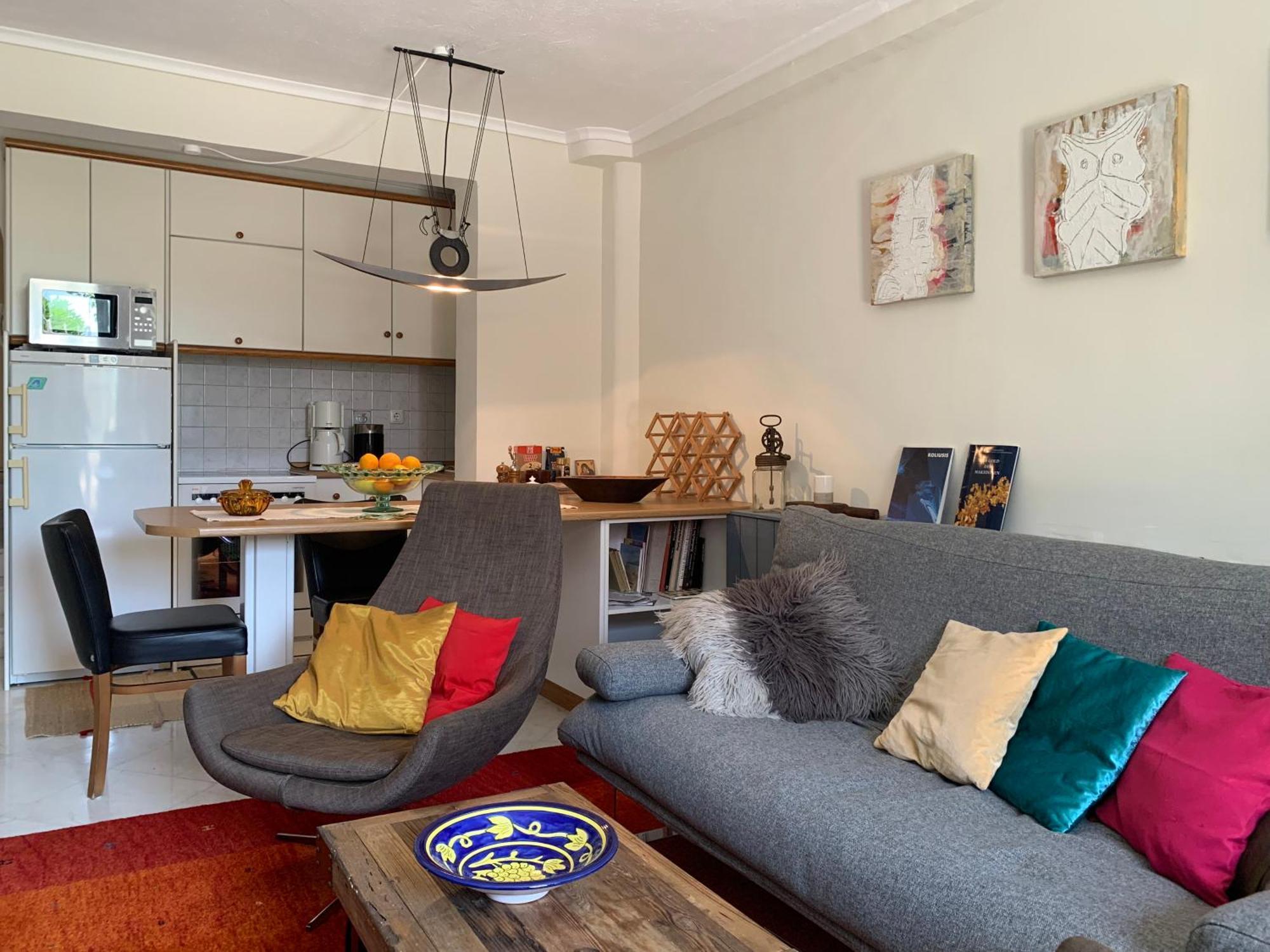 Gemuetliches Appartement In Ano Poli Soluň Exteriér fotografie