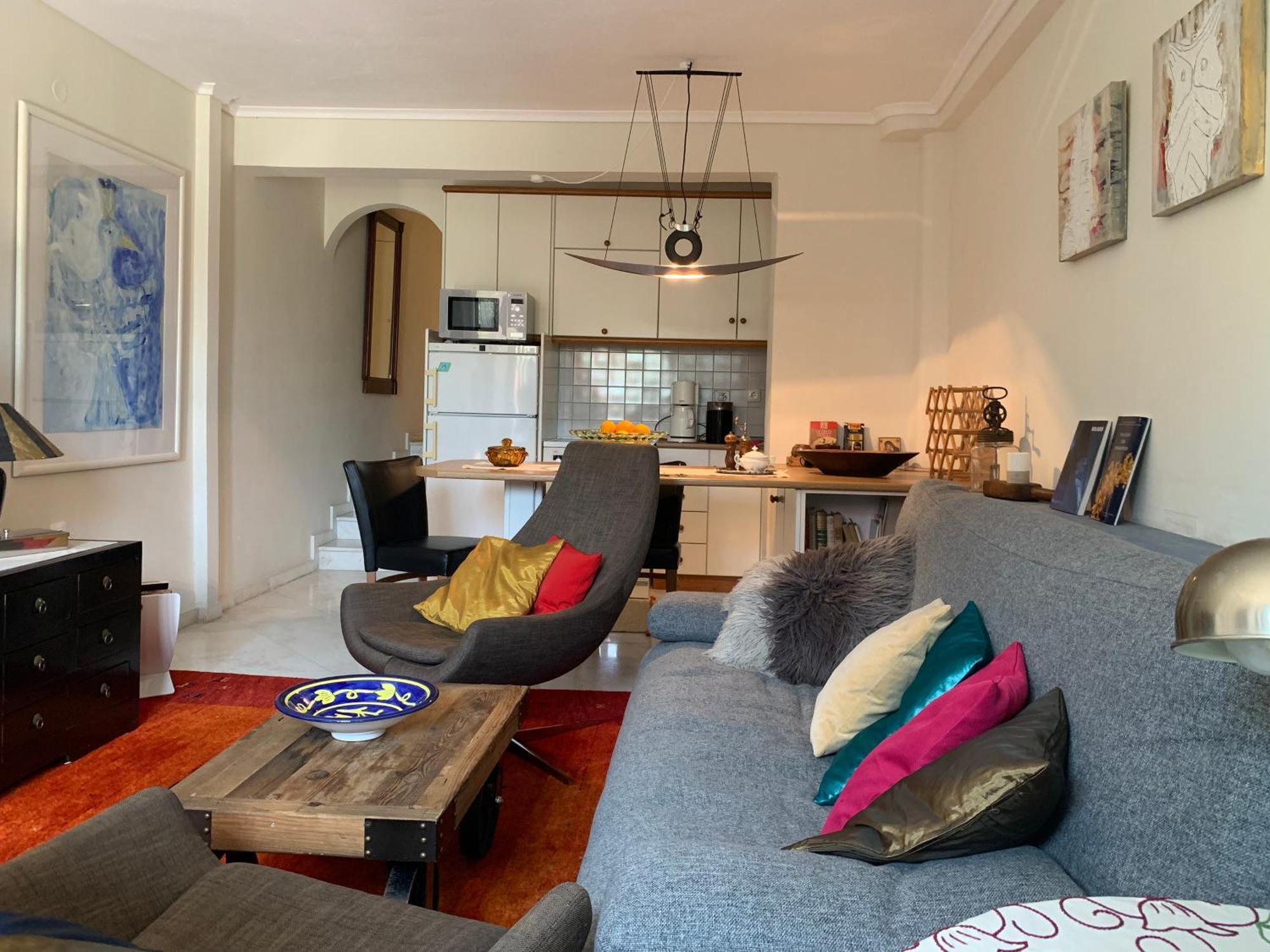 Gemuetliches Appartement In Ano Poli Soluň Exteriér fotografie